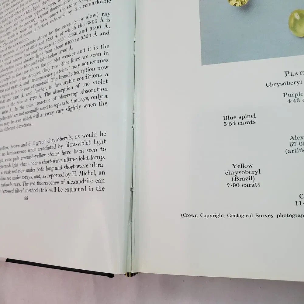 Gems Their Sources, Descriptions and Identification - R. Webster 2nd Ed Revised